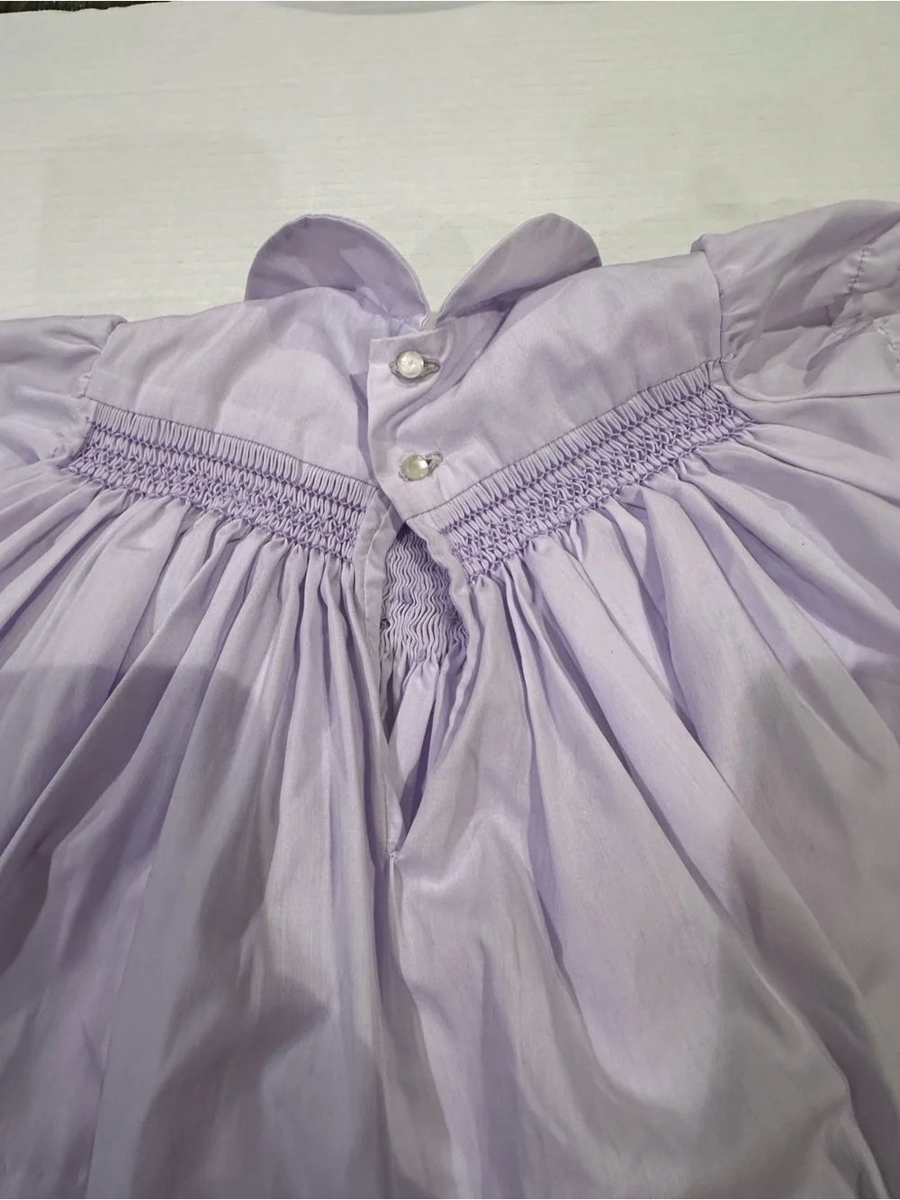 Lilac hand Smocked Baby Dress - Kids Dresses